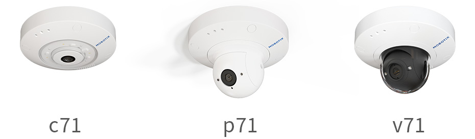 MOBOTIX 7 Indoor- 3 Camera Series Models