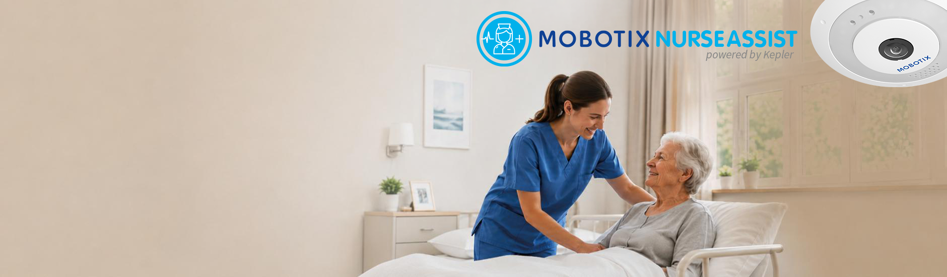 MOBOTIX c ONE Nurse Assist: Full Care