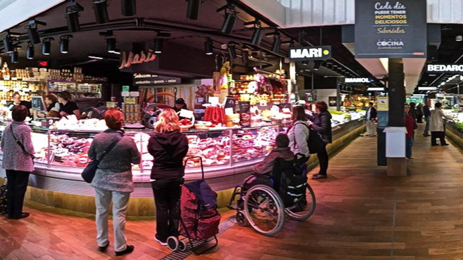 Food Market Vitoria, Spain