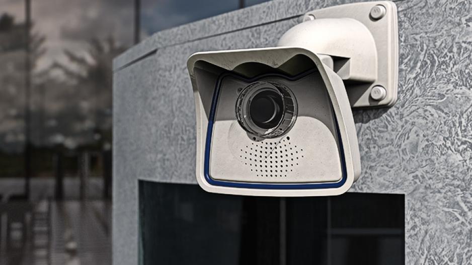 Concealed top security cameras